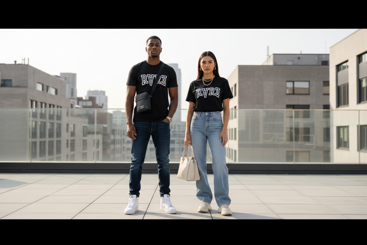 RARE T-Shirt Luxury Casual Banner - Correct Graphic